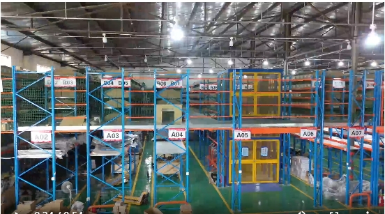 化工行業倉庫貨架